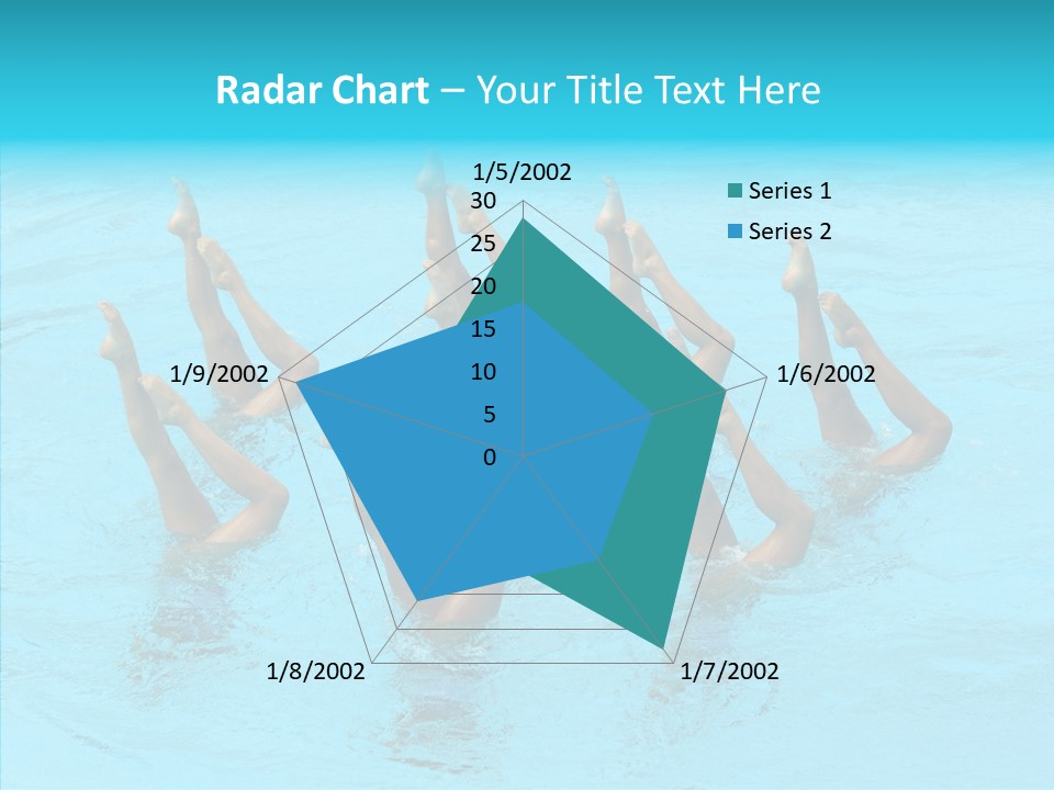 Group Teamwork Girls PowerPoint Template