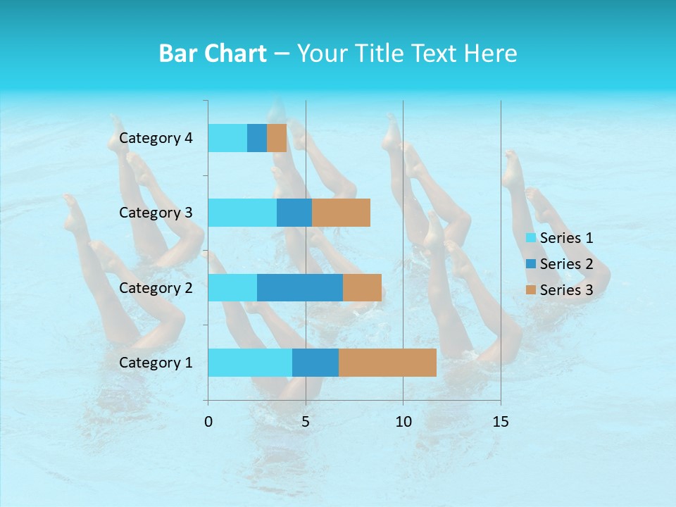 Group Teamwork Girls PowerPoint Template