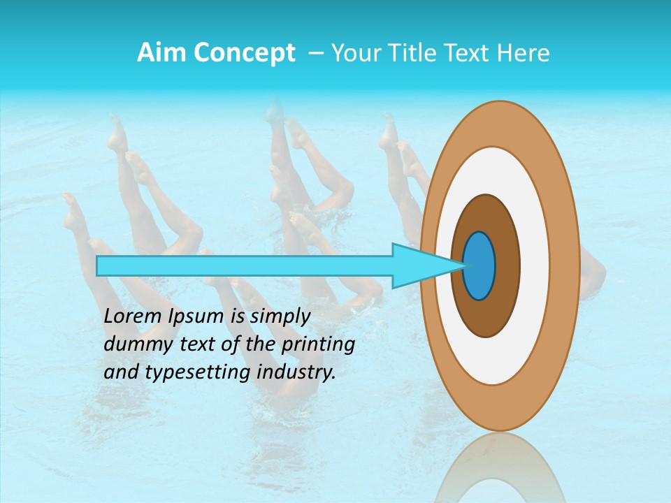 Group Teamwork Girls PowerPoint Template