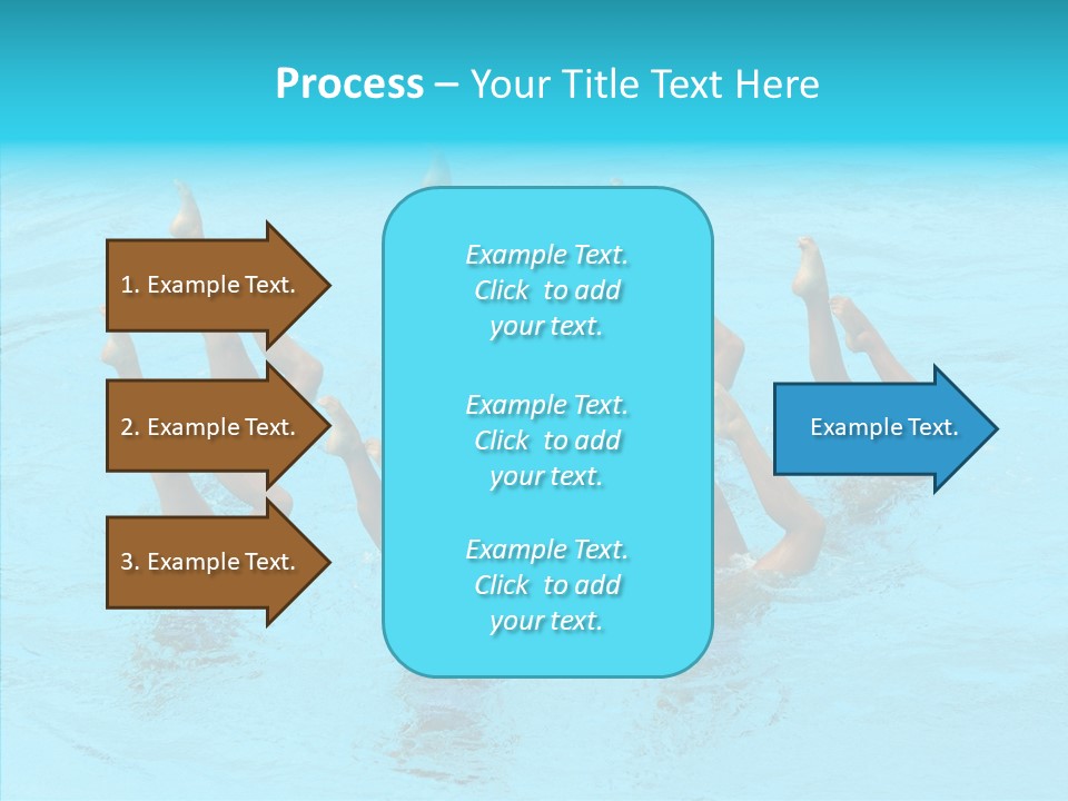 Group Teamwork Girls PowerPoint Template
