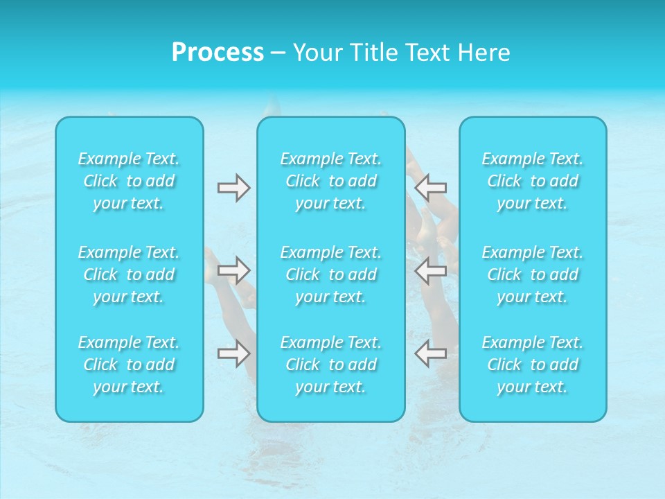 Group Teamwork Girls PowerPoint Template