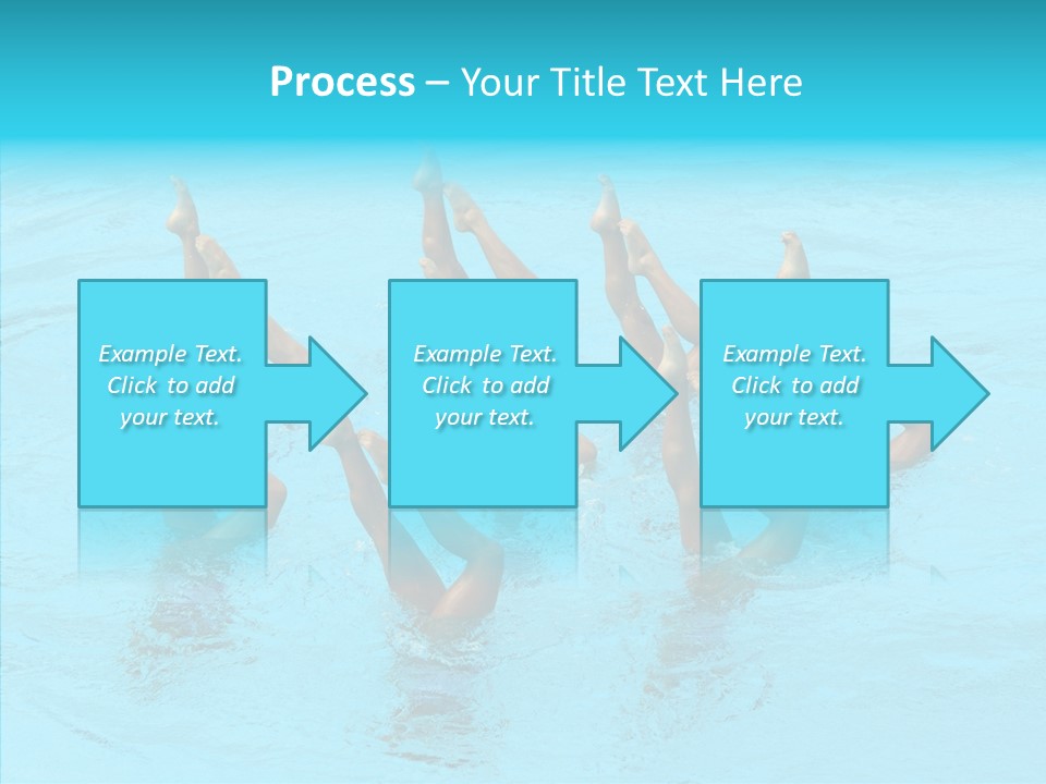 Group Teamwork Girls PowerPoint Template