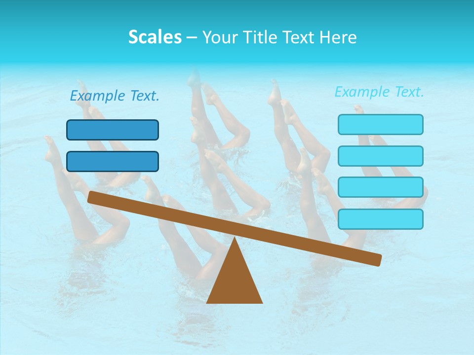 Group Teamwork Girls PowerPoint Template