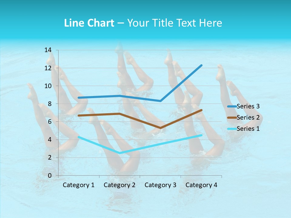 Group Teamwork Girls PowerPoint Template