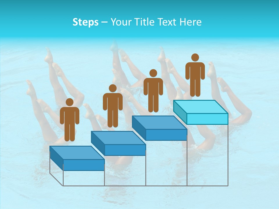 Group Teamwork Girls PowerPoint Template