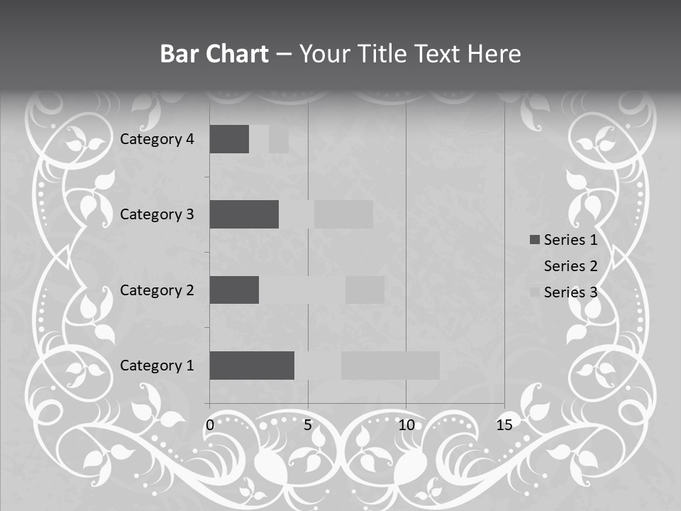 Label Flourish Decoration PowerPoint Template