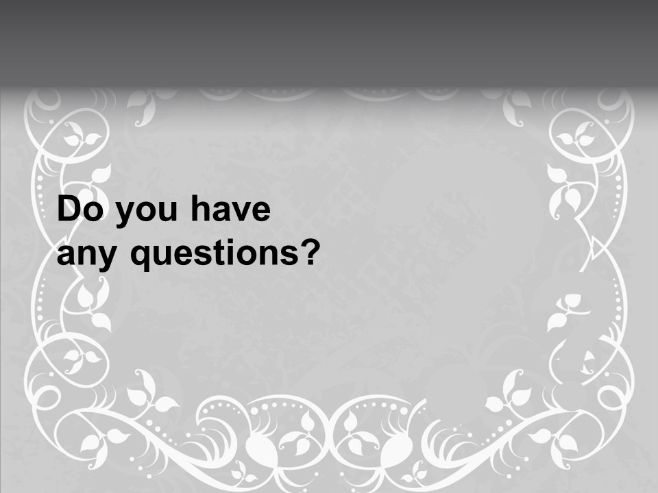 Label Flourish Decoration PowerPoint Template