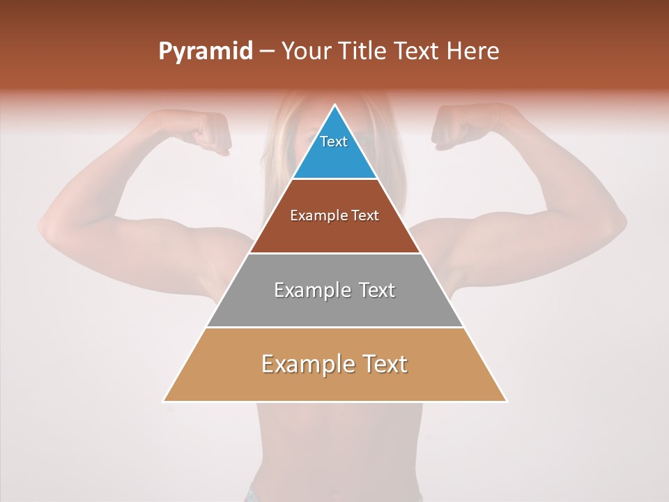 Pose Strength Cute PowerPoint Template