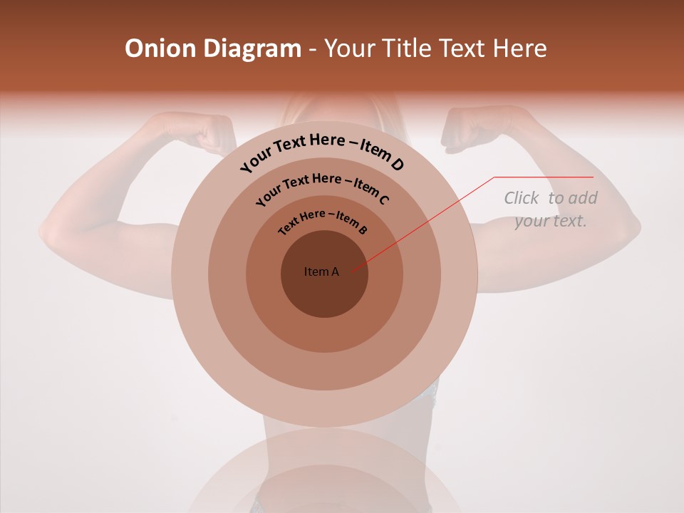 Pose Strength Cute PowerPoint Template