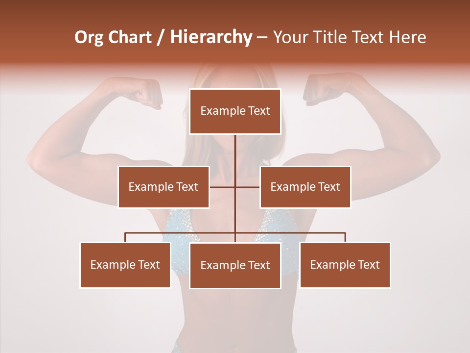 Pose Strength Cute PowerPoint Template