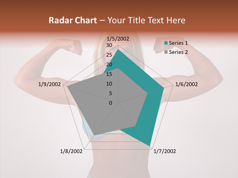 Pose Strength Cute PowerPoint Template