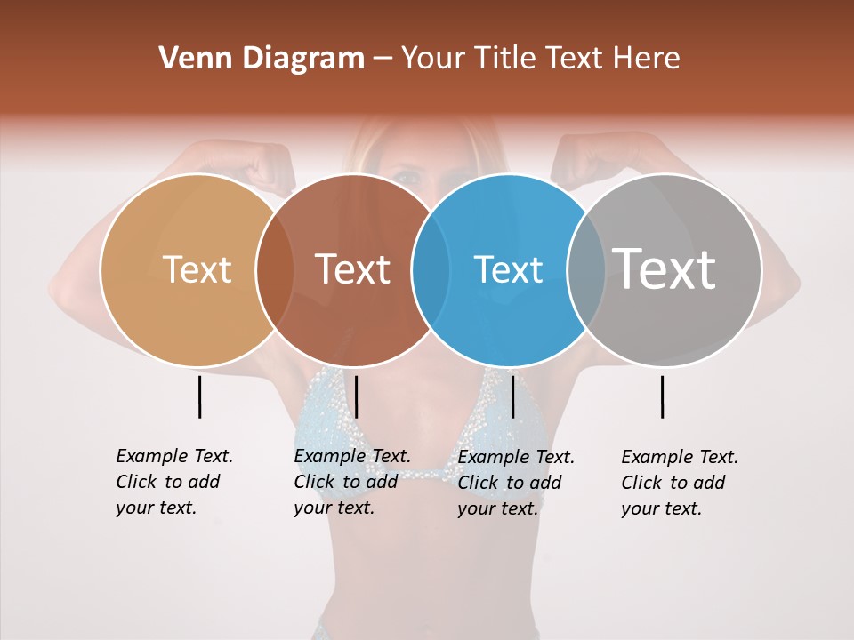 Pose Strength Cute PowerPoint Template
