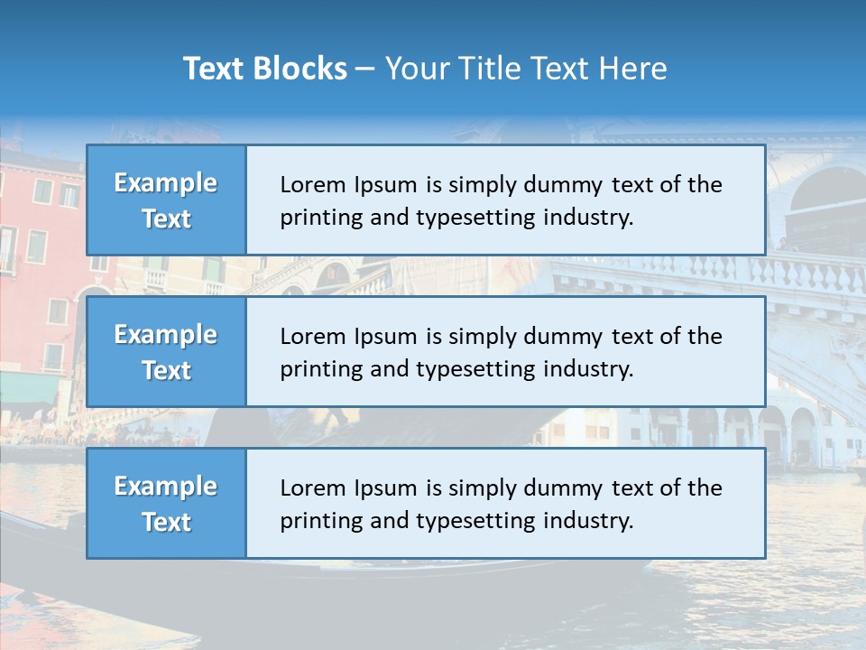 Lifestyle Vacation Activities PowerPoint Template