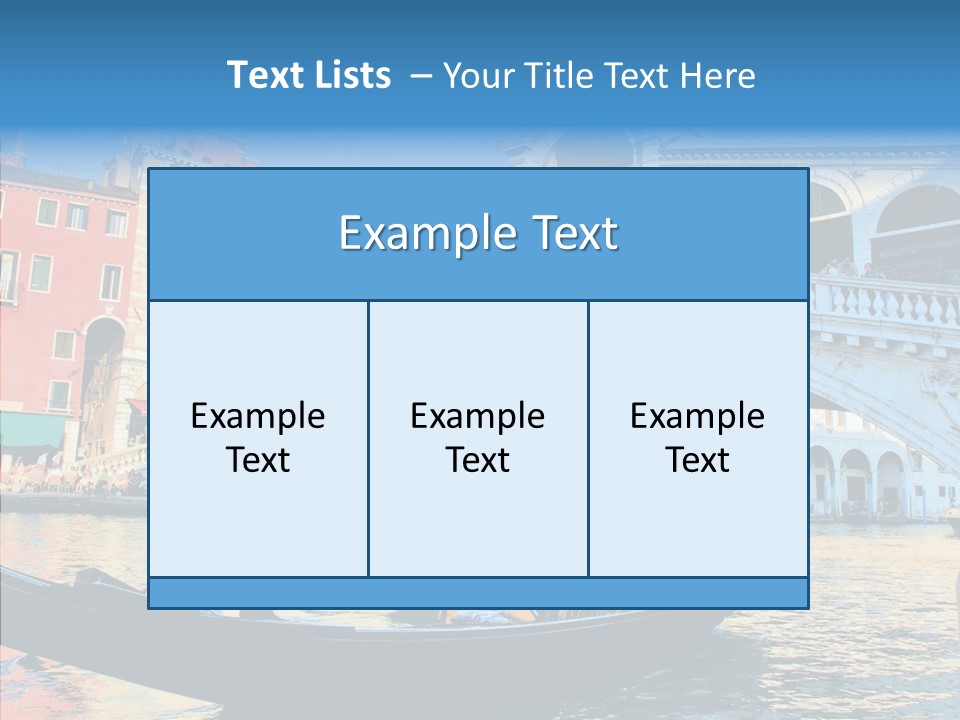 Lifestyle Vacation Activities PowerPoint Template