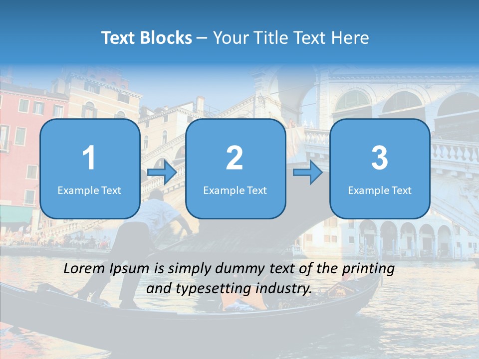 Lifestyle Vacation Activities PowerPoint Template