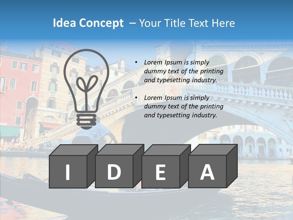 Lifestyle Vacation Activities PowerPoint Template