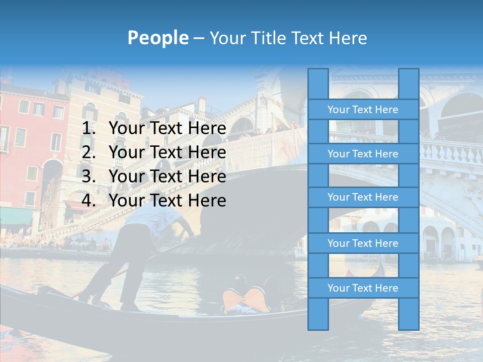 Lifestyle Vacation Activities PowerPoint Template