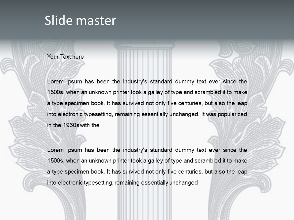 Trategy Toon Bu Ine PowerPoint Template