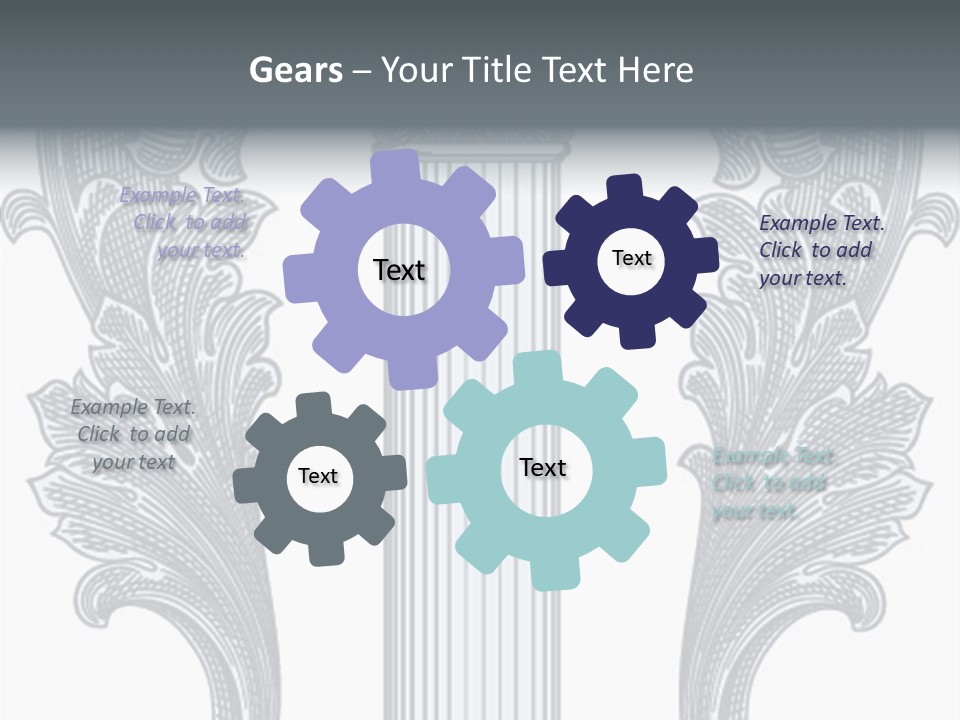 Trategy Toon Bu Ine PowerPoint Template