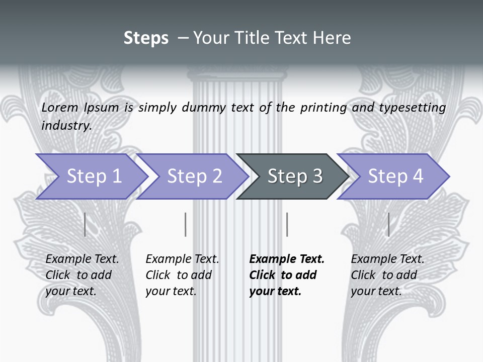 Trategy Toon Bu Ine PowerPoint Template