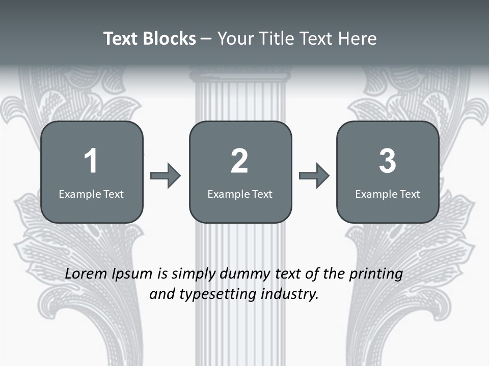 Trategy Toon Bu Ine PowerPoint Template