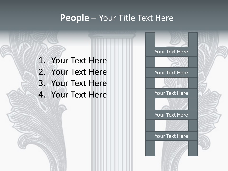 Trategy Toon Bu Ine PowerPoint Template