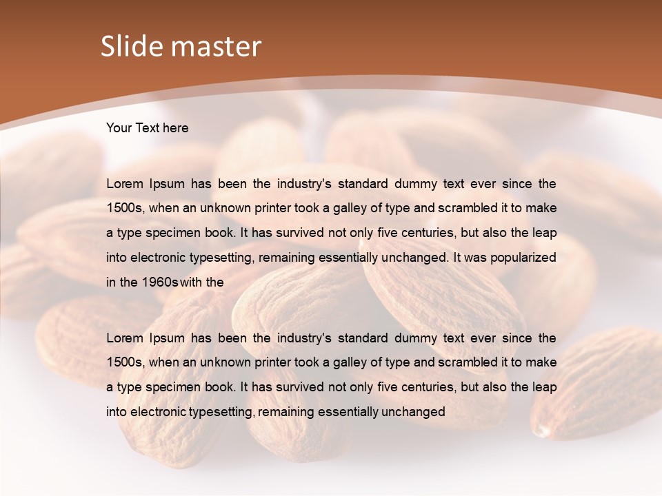 Natural Lifestyle Brown PowerPoint Template