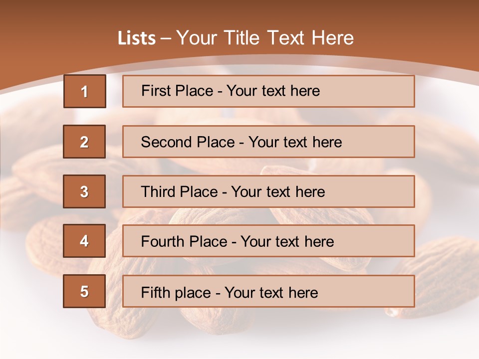 Natural Lifestyle Brown PowerPoint Template