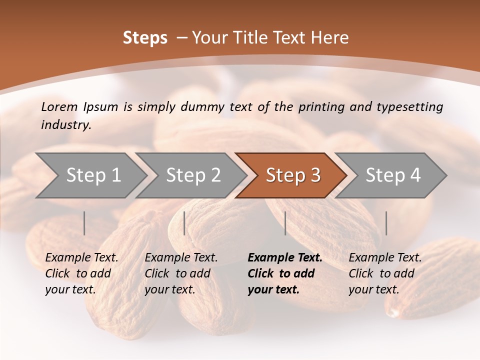 Natural Lifestyle Brown PowerPoint Template