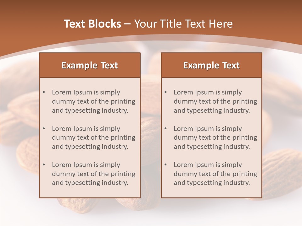 Natural Lifestyle Brown PowerPoint Template