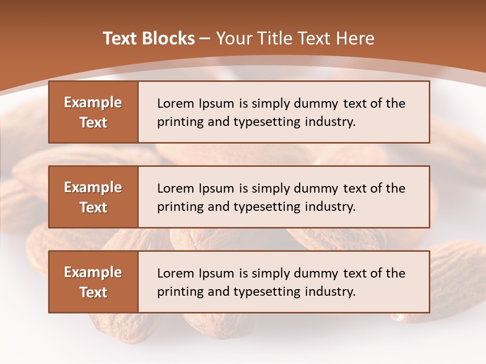 Natural Lifestyle Brown PowerPoint Template
