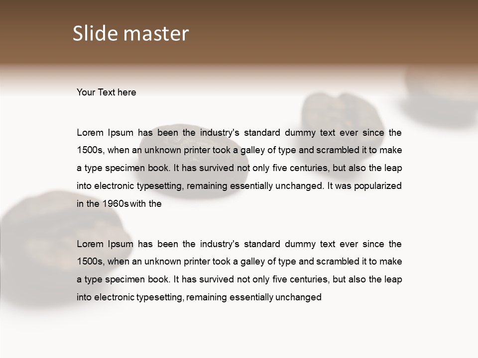 Concept Drink Morning PowerPoint Template