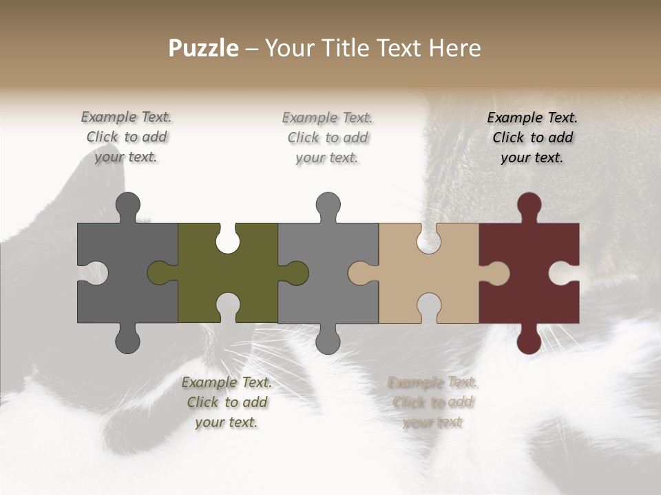 Love Claw Portrait PowerPoint Template