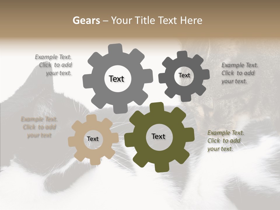 Love Claw Portrait PowerPoint Template