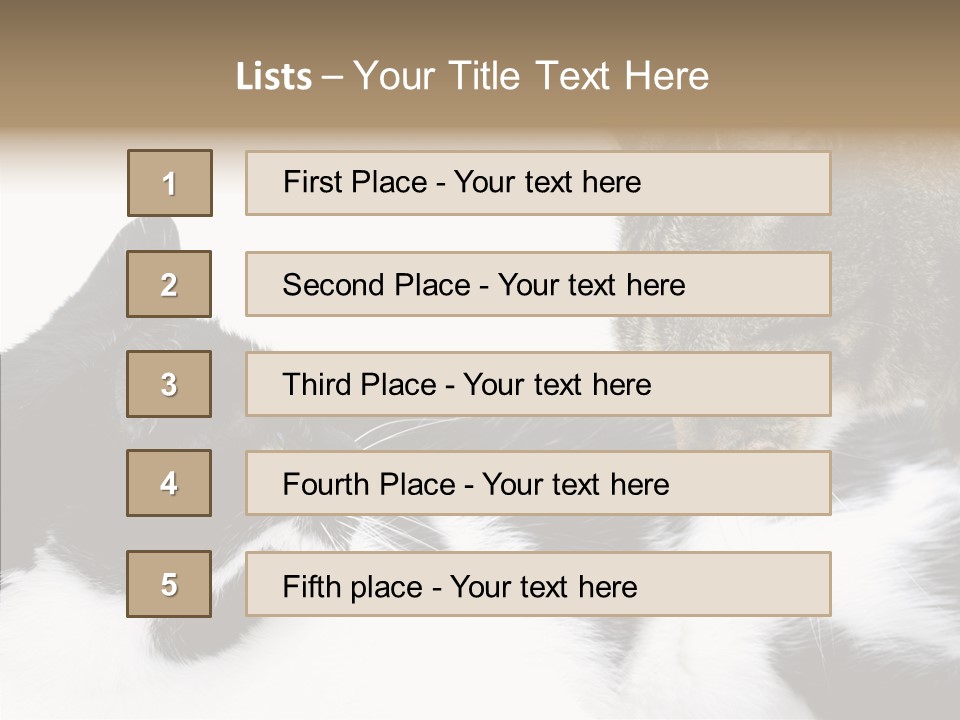 Love Claw Portrait PowerPoint Template