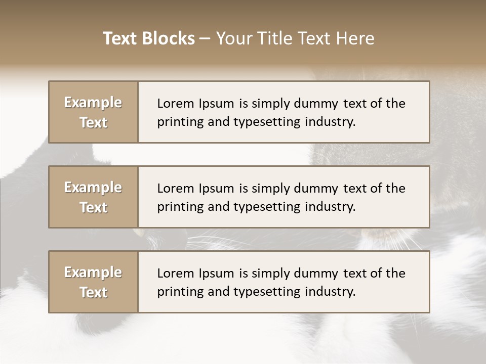 Love Claw Portrait PowerPoint Template