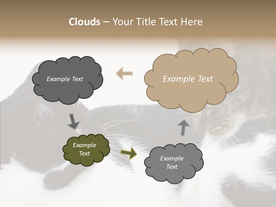 Love Claw Portrait PowerPoint Template