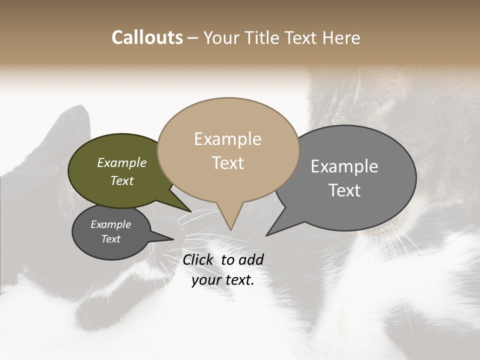 Love Claw Portrait PowerPoint Template