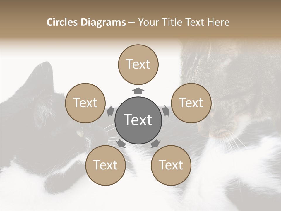 Love Claw Portrait PowerPoint Template