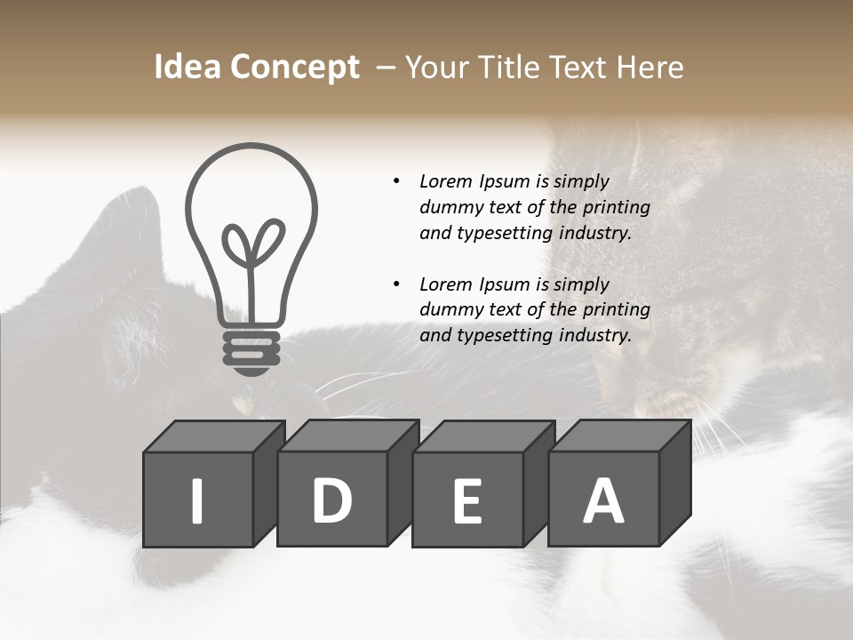 Love Claw Portrait PowerPoint Template