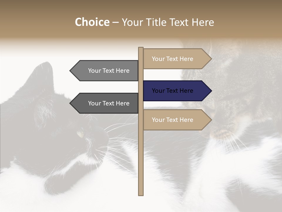 Love Claw Portrait PowerPoint Template