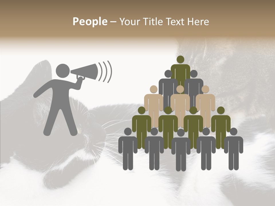 Love Claw Portrait PowerPoint Template