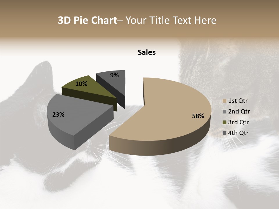 Love Claw Portrait PowerPoint Template