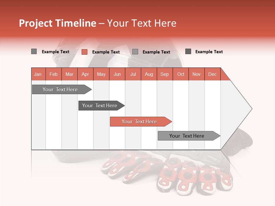 Motorcycle Fiber Leather PowerPoint Template