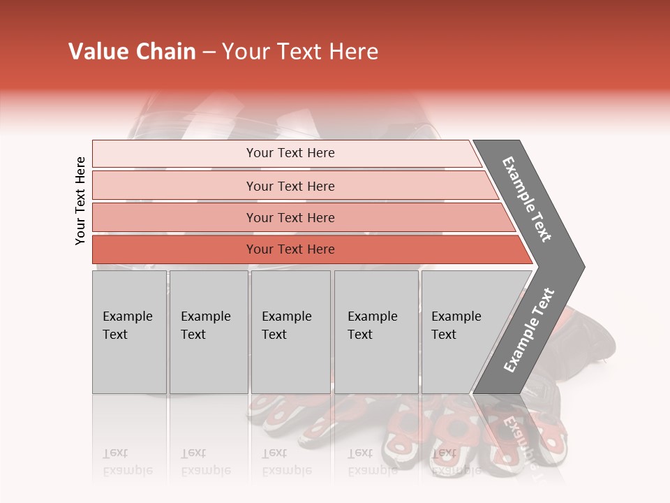 Motorcycle Fiber Leather PowerPoint Template