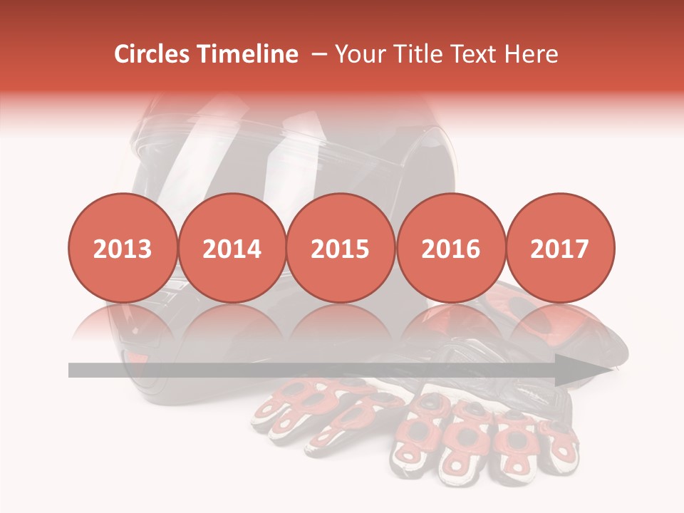 Motorcycle Fiber Leather PowerPoint Template