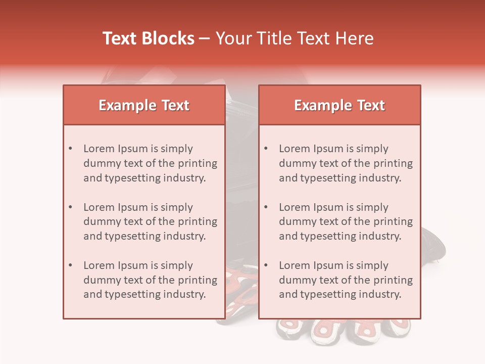 Motorcycle Fiber Leather PowerPoint Template