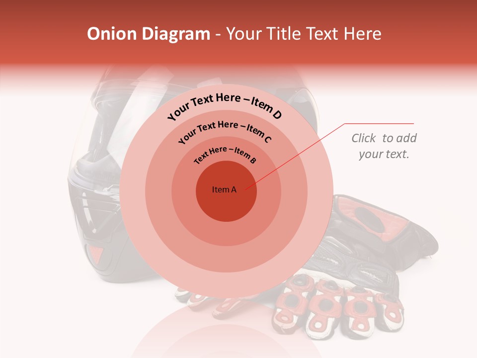 Motorcycle Fiber Leather PowerPoint Template