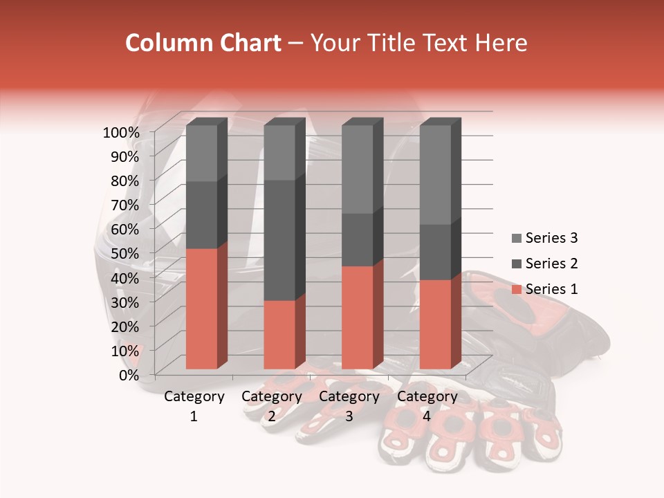 Motorcycle Fiber Leather PowerPoint Template