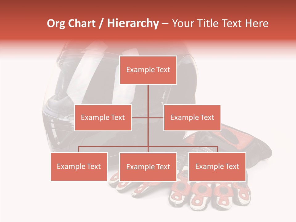 Motorcycle Fiber Leather PowerPoint Template